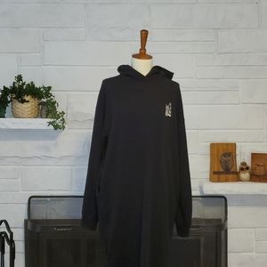 Uniqlo all cotton Disney woman long hoodie